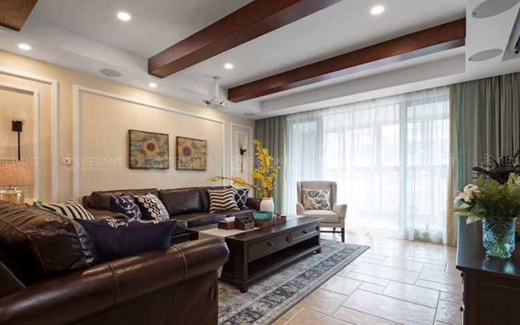 苏州软装公司：188㎡美式风格软装设计实景图！