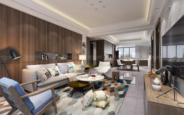 【红蚂蚁装饰】140m²北欧平层的美好时光