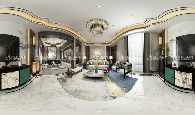 红蚂蚁装饰之江南府设计作品赏析