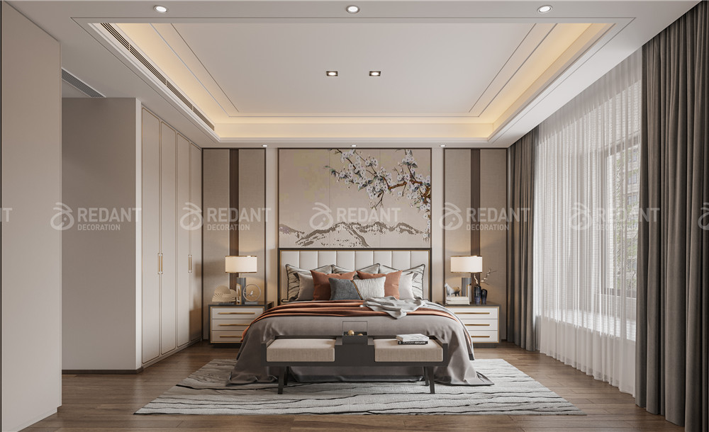 新中式卧室装修怎么做才好看？这几点做好卧室装修全搞定