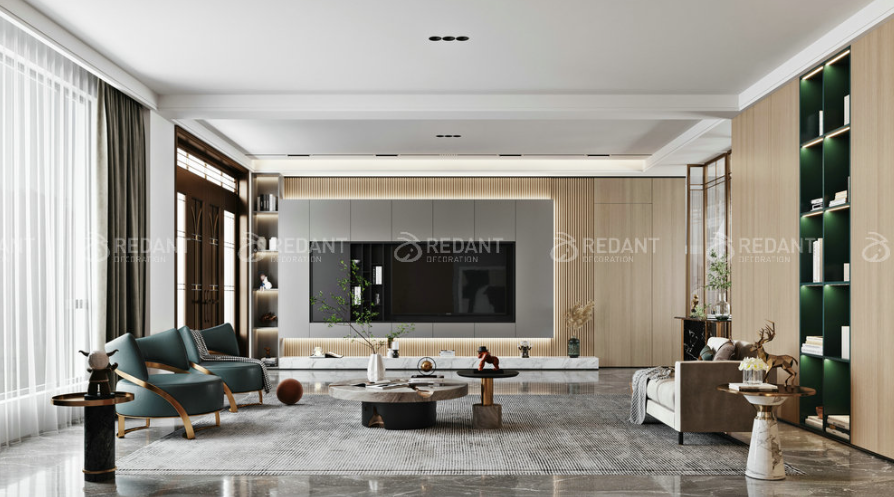 甩掉老派设计，哪种电视墙适合您爱家？